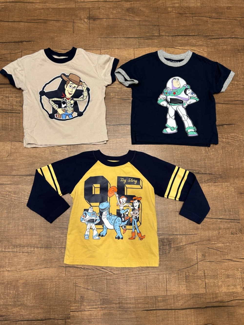 GAP Toy Story Graphic Tees Woody Buzz Lightyear Jessie